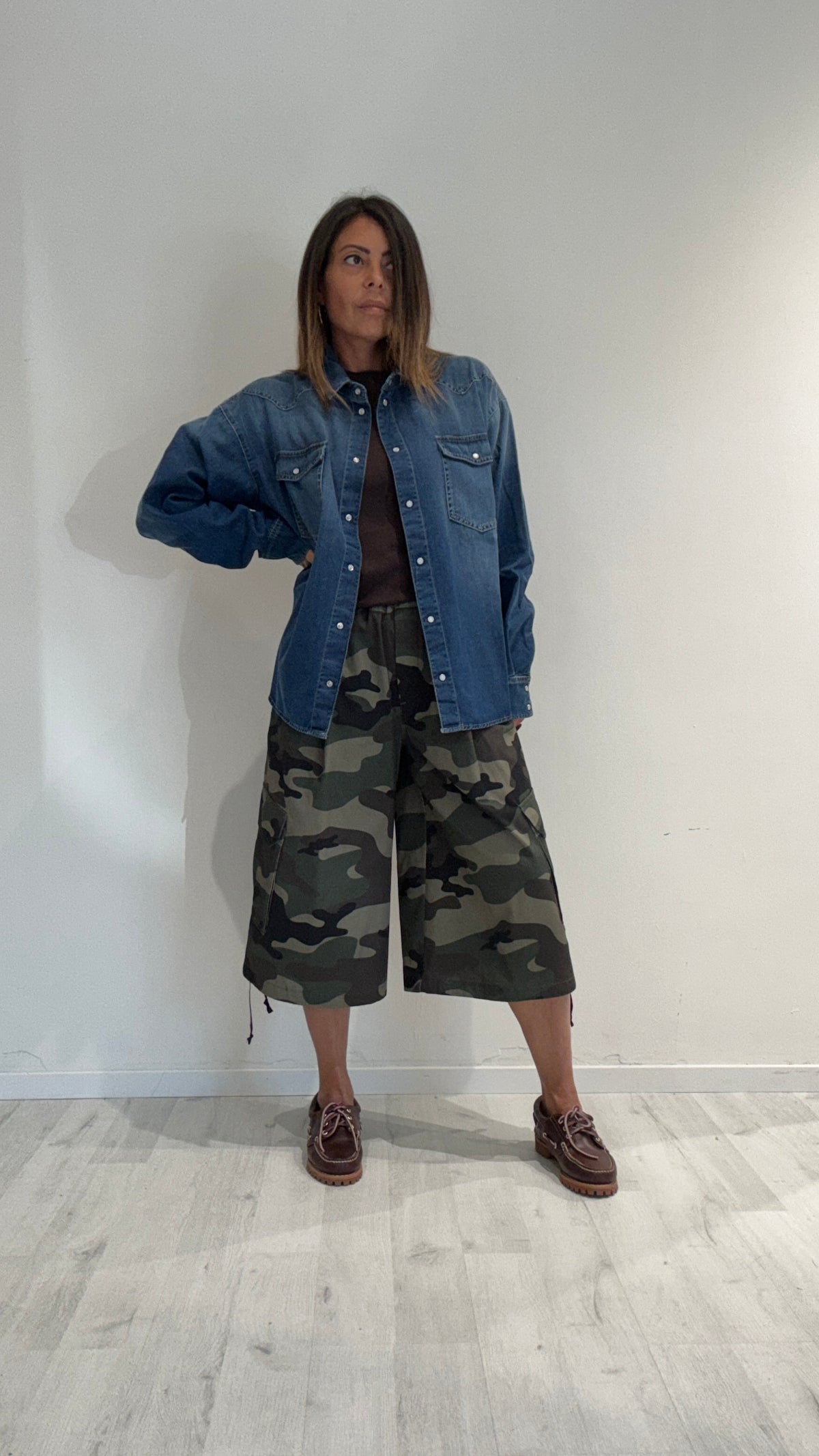 CAMICIA JEANS VICOLO