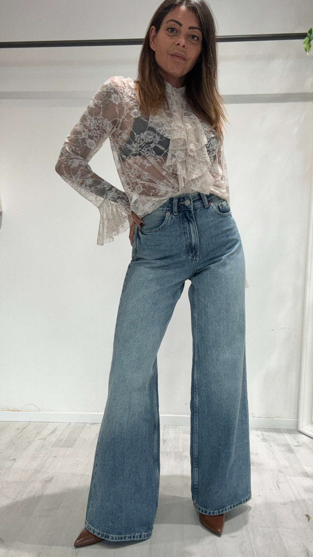JEANS DR.DENIM "RHUE HIGH WIDE"