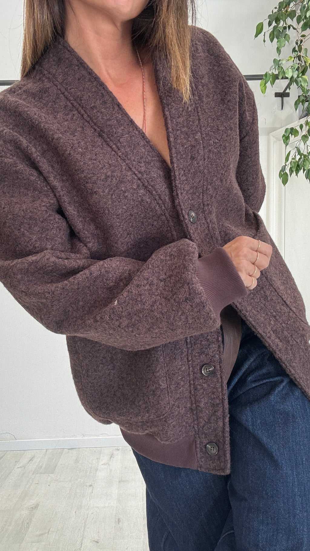 CARDIGAN GIACCA BERNA