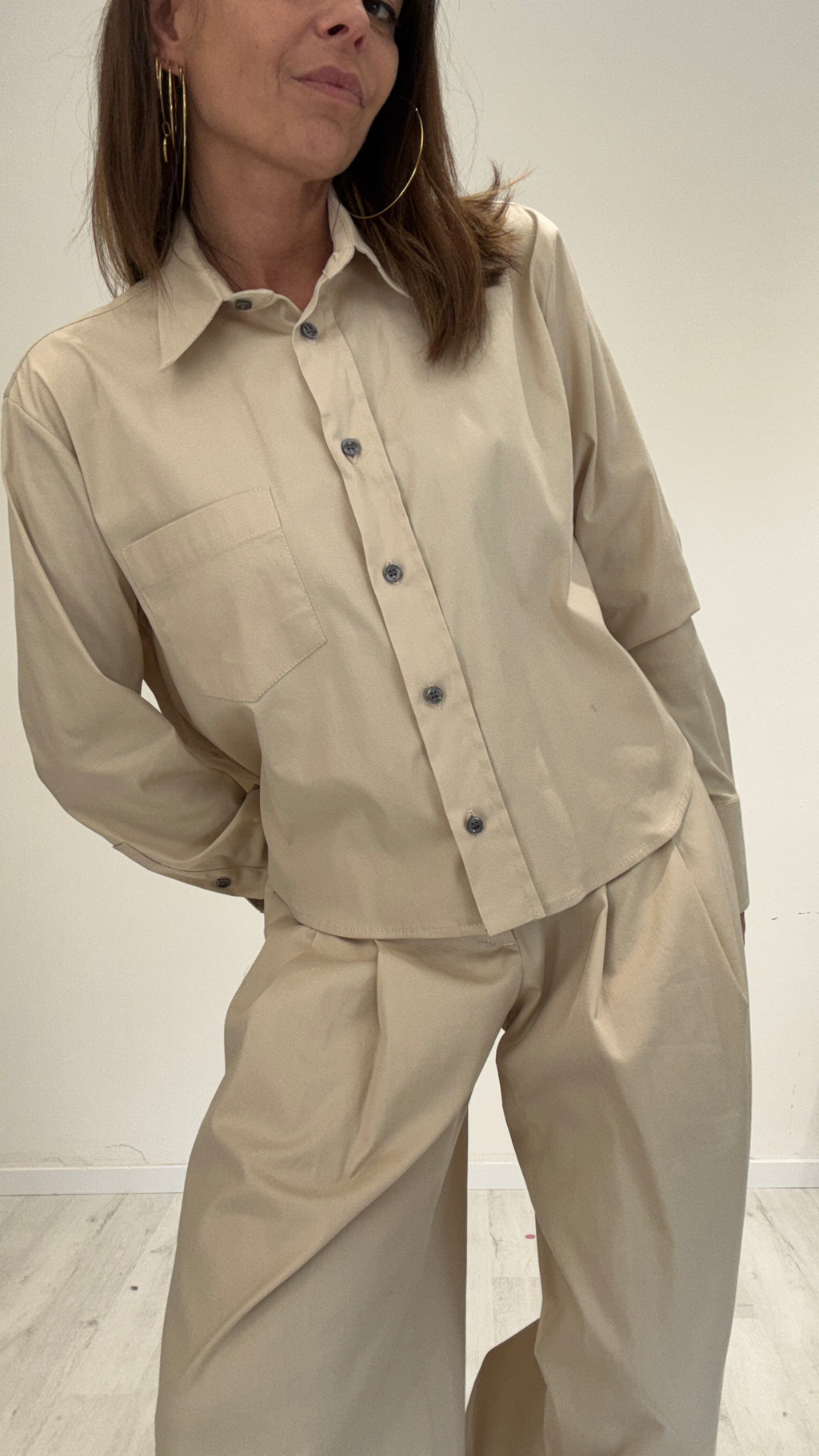 CAMICIA WHITE SAND