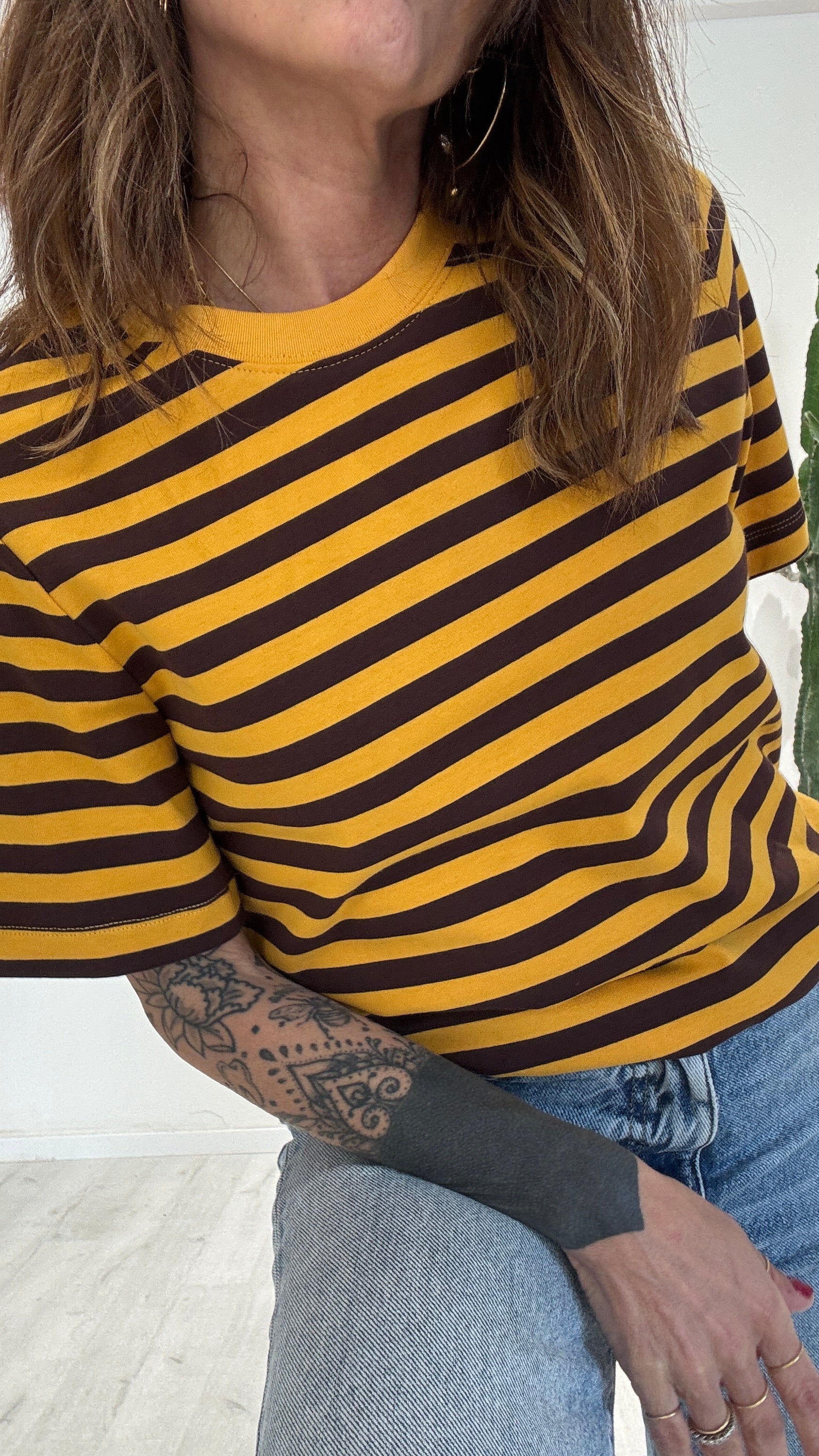T-SHIRT RIGHE LUMINA