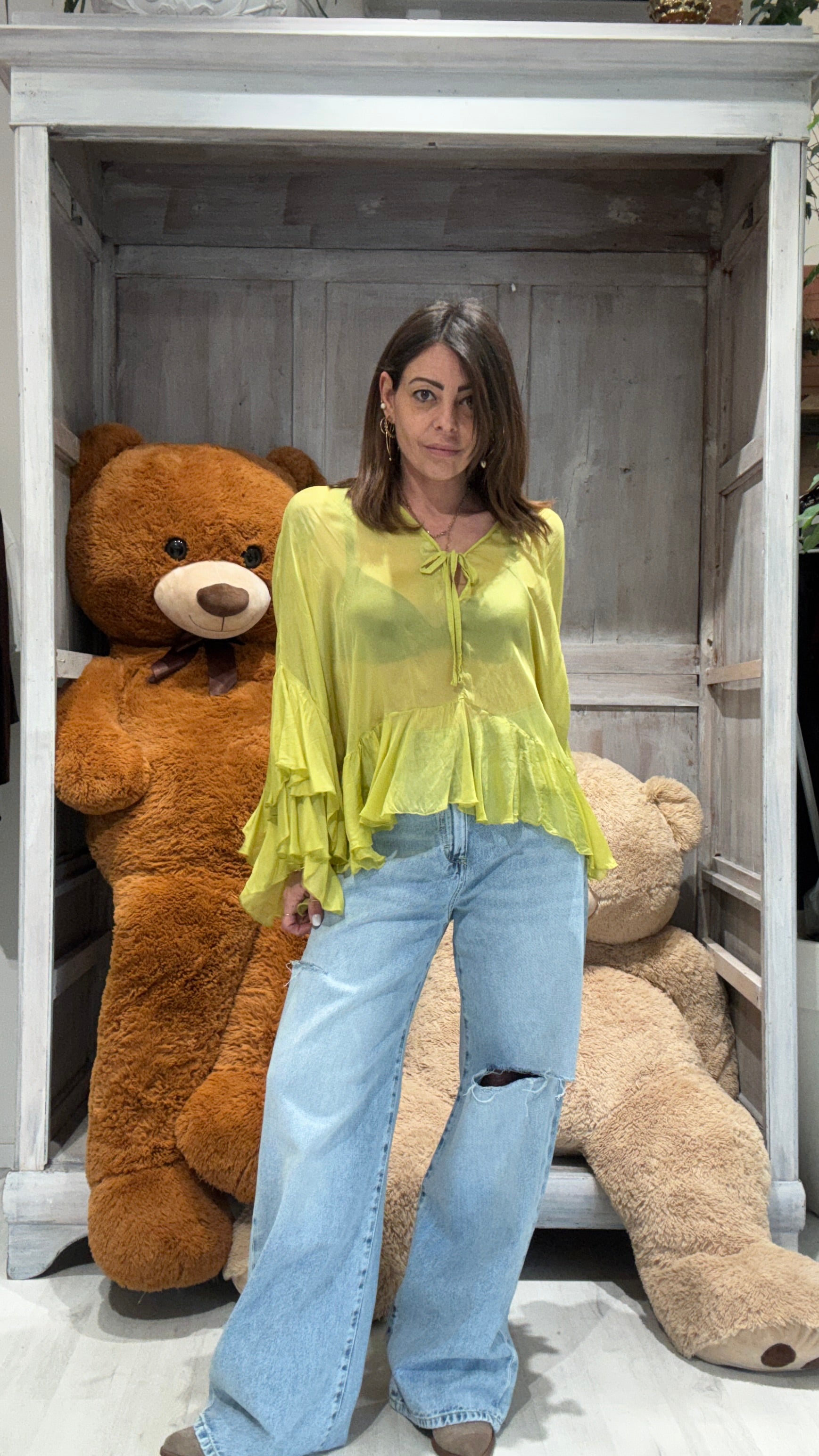 BLUSA IN SETA DIXIE