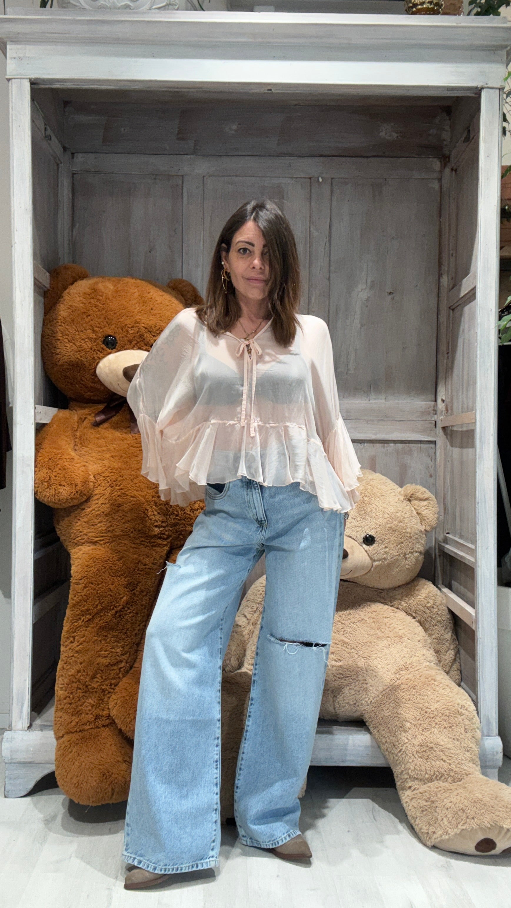 BLUSA IN SETA DIXIE