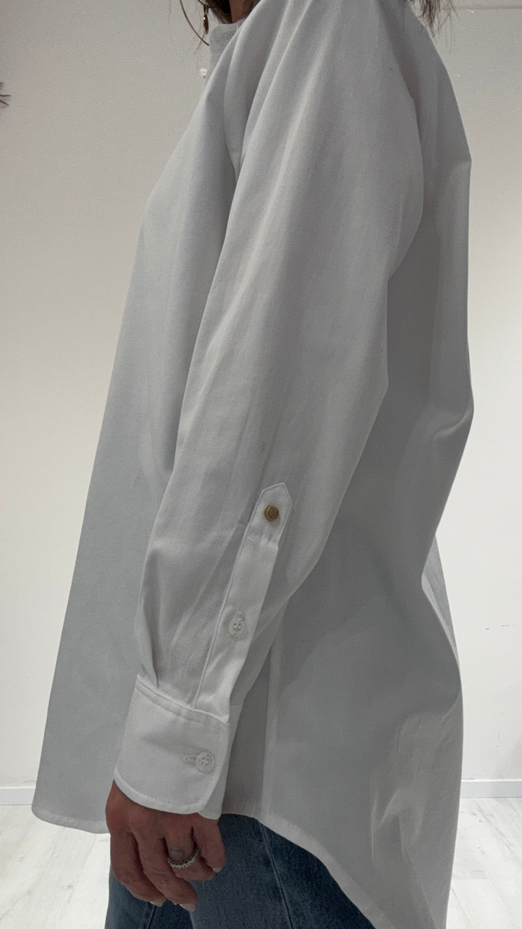 CAMICIA OVER WHITE SAND
