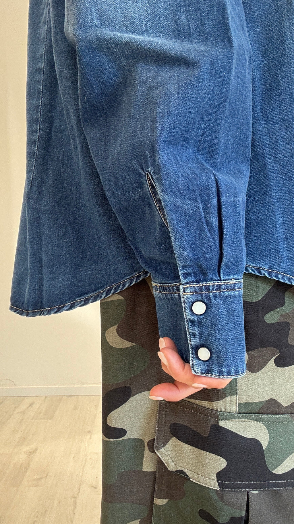 CAMICIA JEANS VICOLO