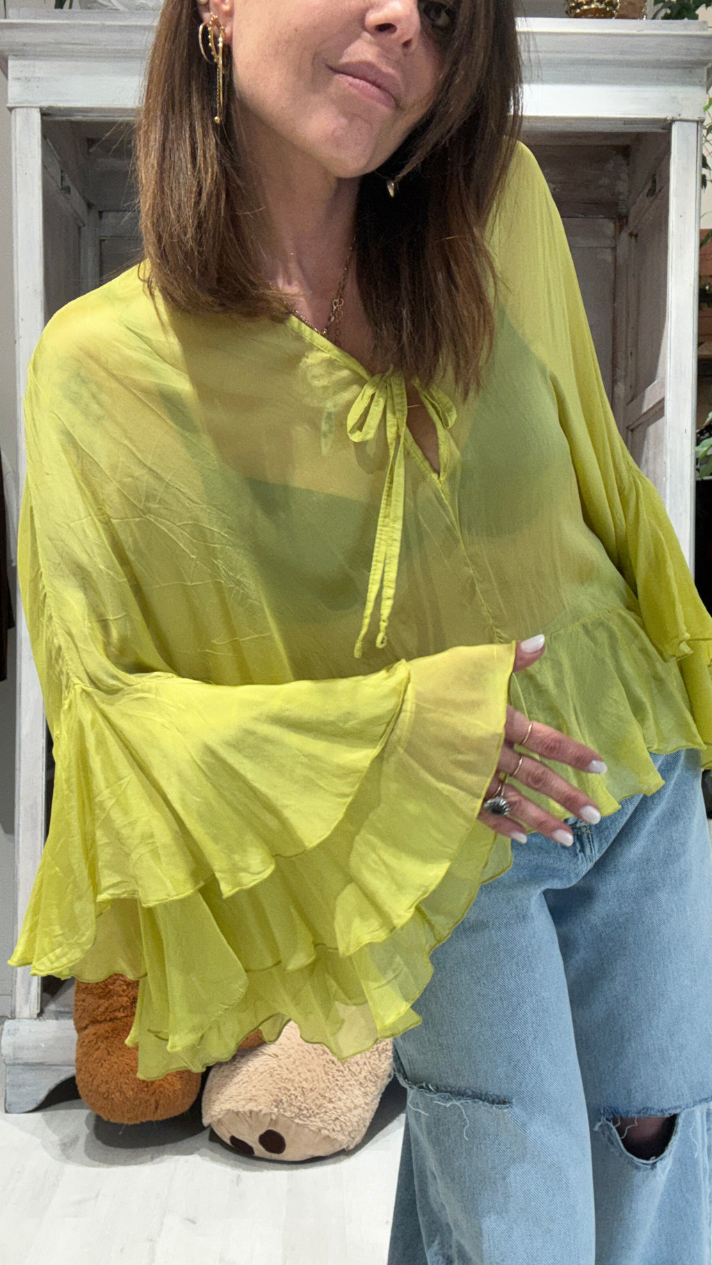 BLUSA IN SETA DIXIE
