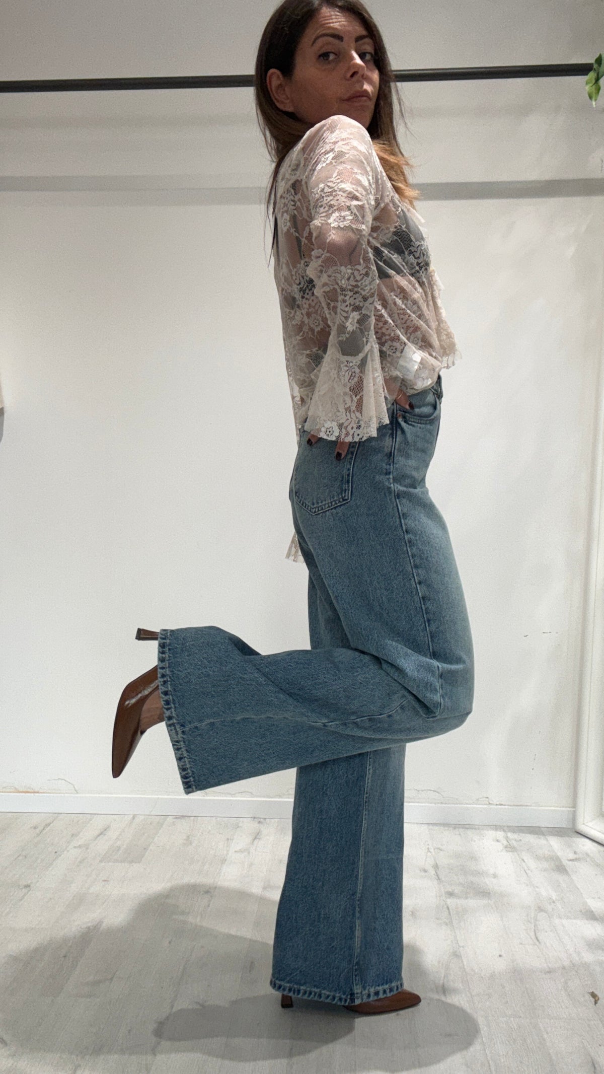 JEANS DR.DENIM "RHUE HIGH WIDE"