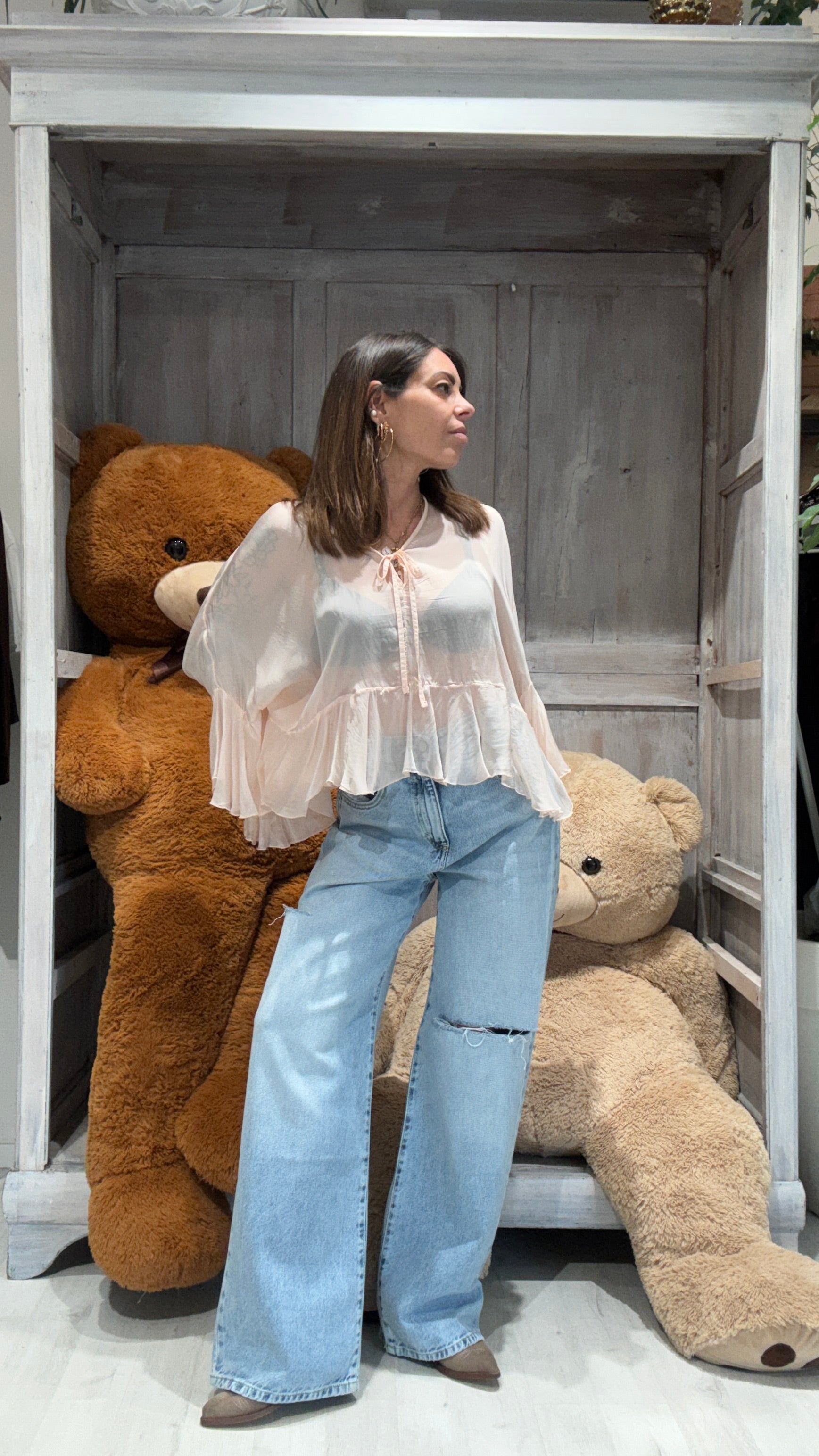 BLUSA IN SETA DIXIE