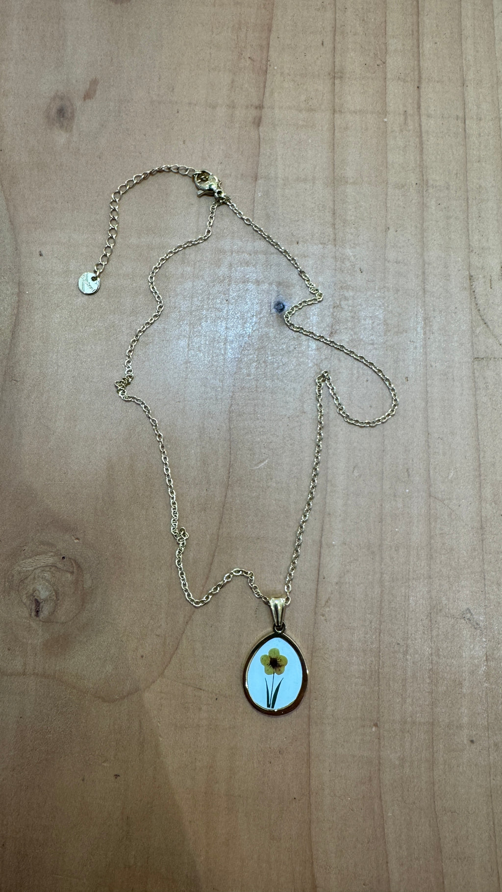 COLLANA FIORE GIALLO