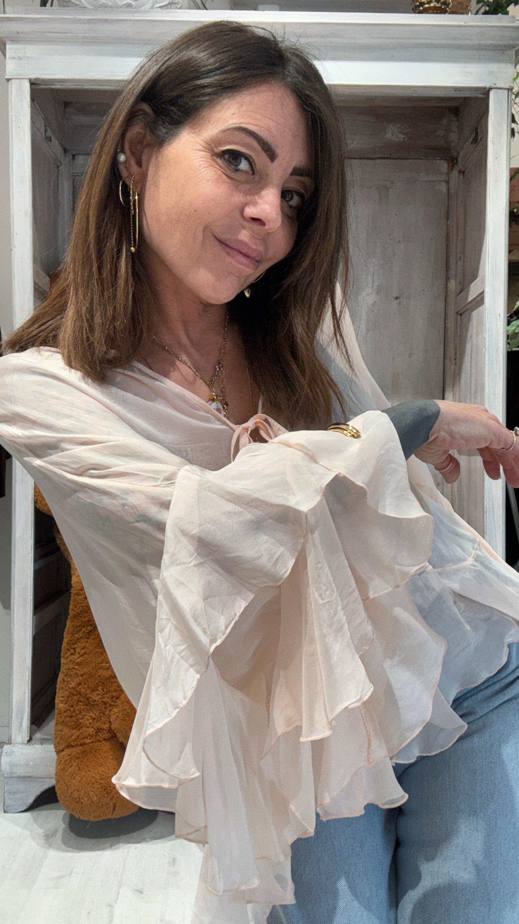 BLUSA IN SETA DIXIE