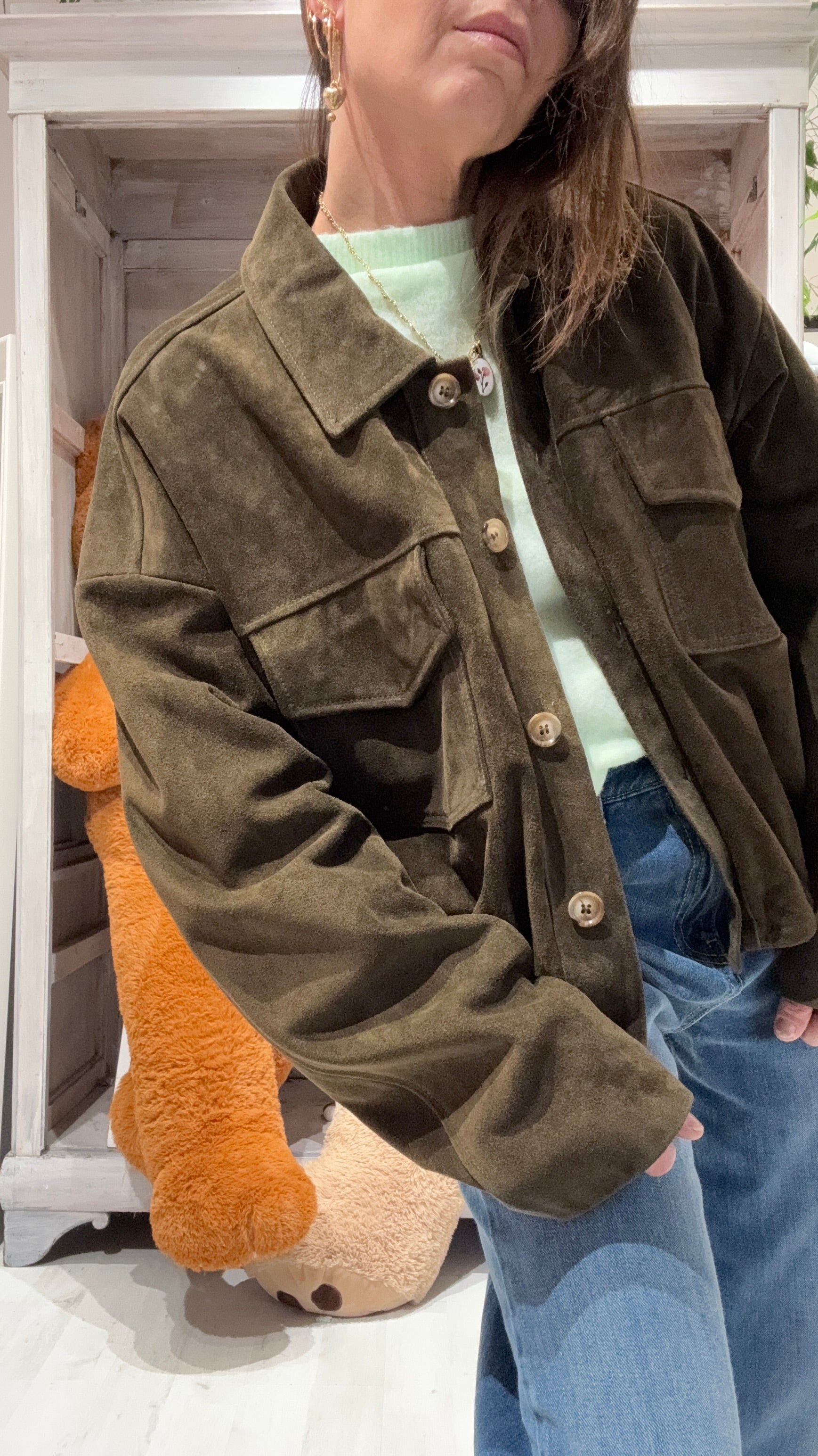 GIACCA BOMBER VICOLO VERA PELLE